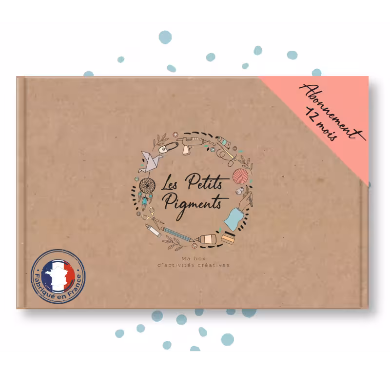 Abonnement box DIY adulte 6 mois