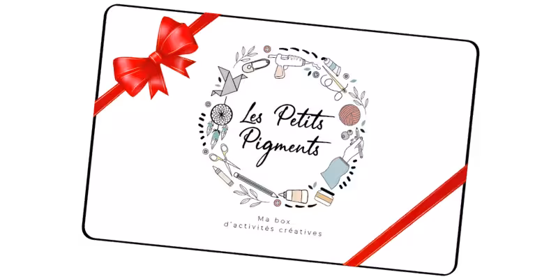 carte cadeau loisir creatif
