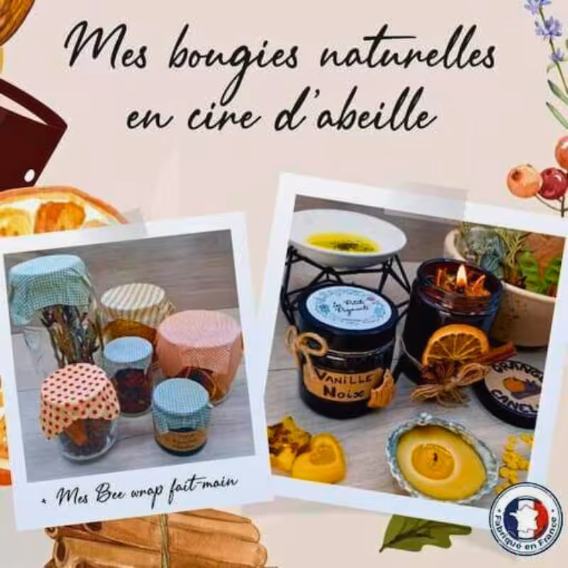 Kit DIY de Fabrication de Bougies en Cire d’Abeille