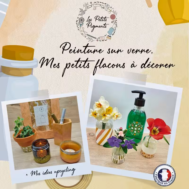 Kit DIY peinture sur verre
