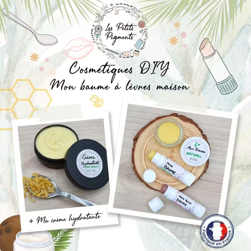 KIT DIY Baume à Lèvres Maison