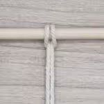 noeud alouette inverse macrame nœud d'alouette inversé macramé