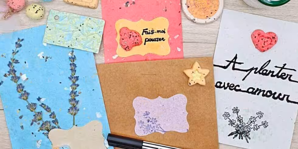 Cartes à planter en papier recyclé : Créez vos messages éco-responsables de A à Z