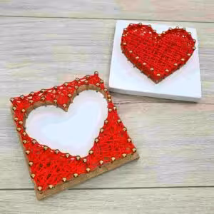 idee cadeau creatif coeur string art idée cadeau creatif fête des mères coeur string art