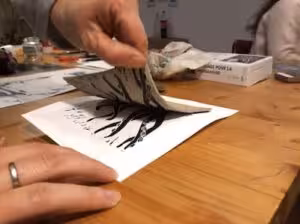 impression-en-linogravure impression en linogravure