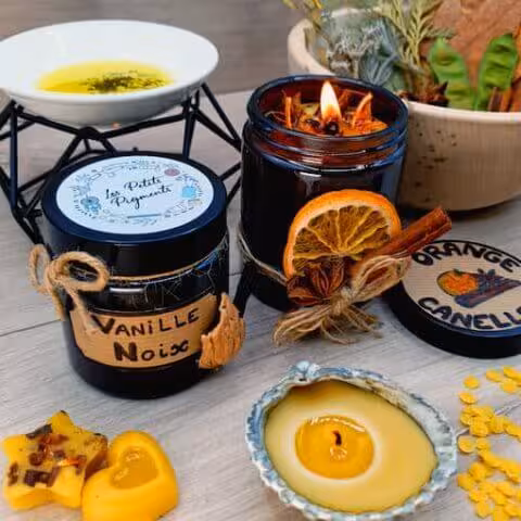 idee cadeau fete des meres fabrication bougies idée cadeau creatif fête des mères fabriquer des bougies