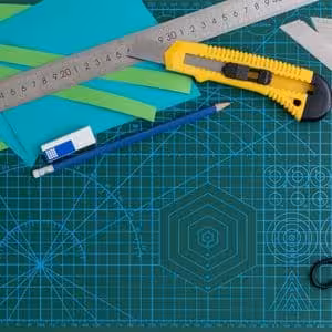 outils loisirs creatifs tapis de decoupes
