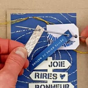 realisation scrapbooking Carte scrapbooking