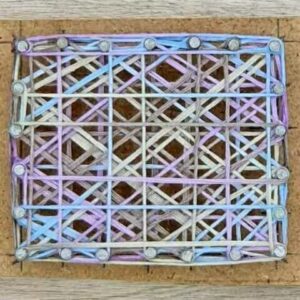 string-art-remplissage string art motif géométrique