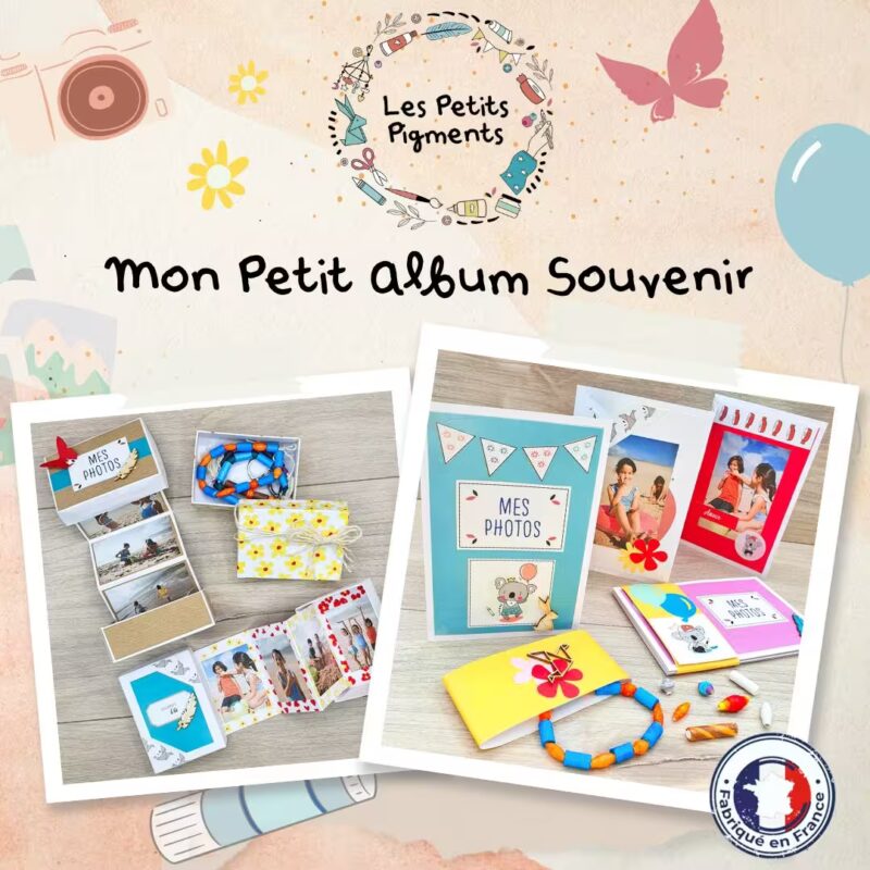 Kit Scrapbooking enfant : Album photo à personnaliser